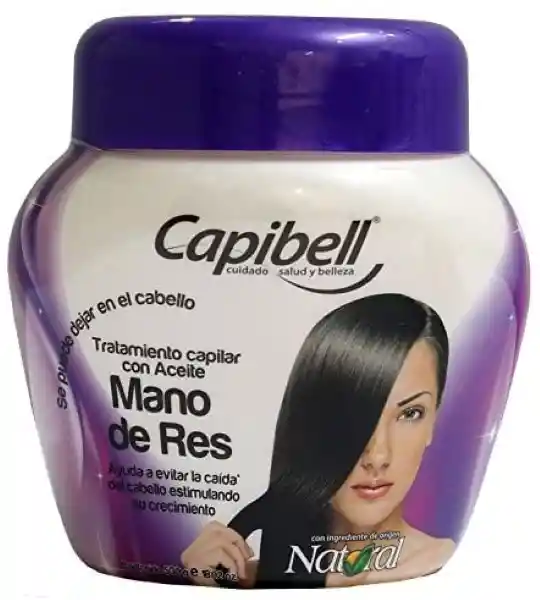 Capibell Tratamiento Capilar Con Aceite Mano De Res