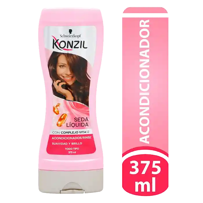 Konzil Acondicionador Seda Líquida con Vita 12