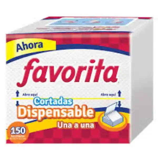 Favorita Servilletas Cortadas