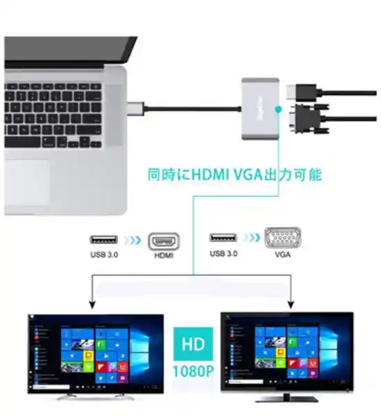 Usb A Hdmi Vga Adapter