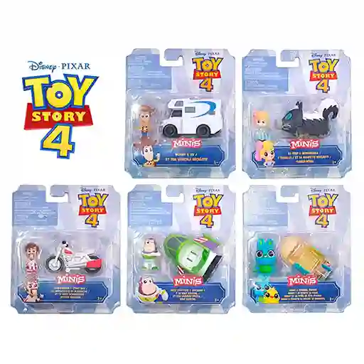 Toy Story Minis 4 Vehículos | Colección Completa