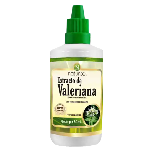 Naturcol Ltda Extracto Valeriana Gotas 60 mL