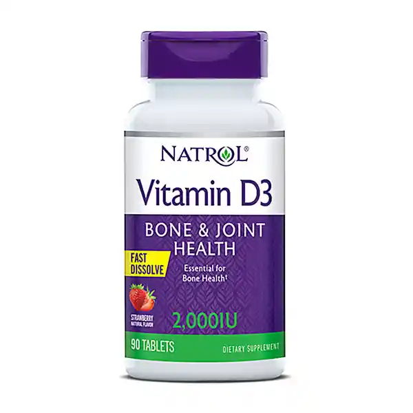 Natrol Suplemento Dierario Vitamin D3 Bone & Joint Health