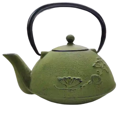 Tea Shop Tetera Cast Iron Color Verde Para 4 Tazas