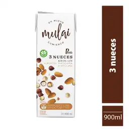 Mulai Bebida Láctea 3 Nueces con Almendra Macadamia y Avellana