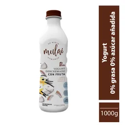 Mulai Yogurt Descremado con Fruta Sabor a Coco y Vainilla