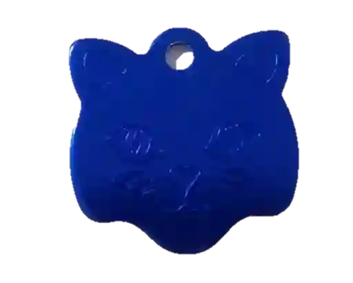 Placa Gato Azul