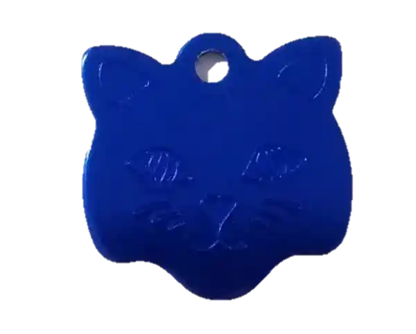 Placa Gato Azul