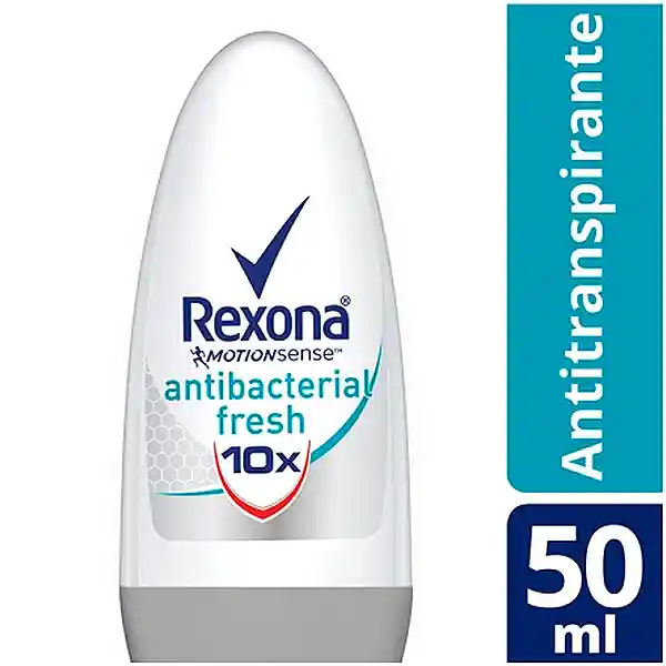 Rexona Desodorante Antibacterial Fresh en Roll On