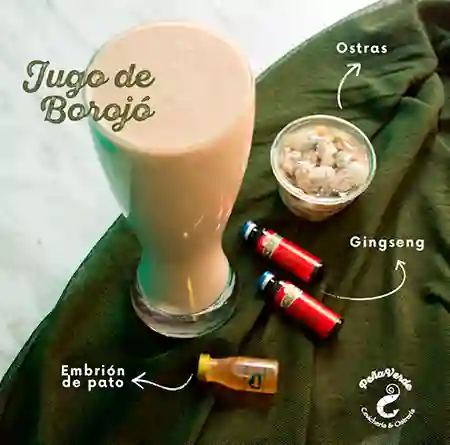 Jugo de Borojó y Ostras