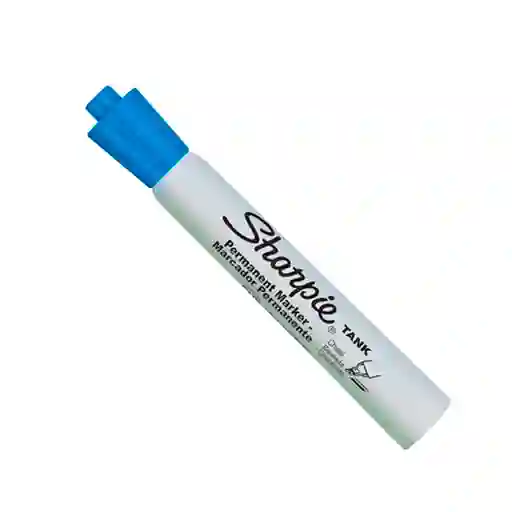 Sharpie Marcador Permanente Tank Azul