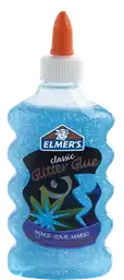 Elmers Ega Líquida Glitter Glue Azul 6Oz