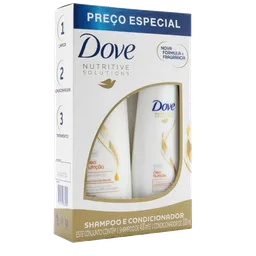 Dove Shampoo Oleo Nutrición 400 Ml + Dove Acdiciador Nutrición Oleo Micelar 400 Ml