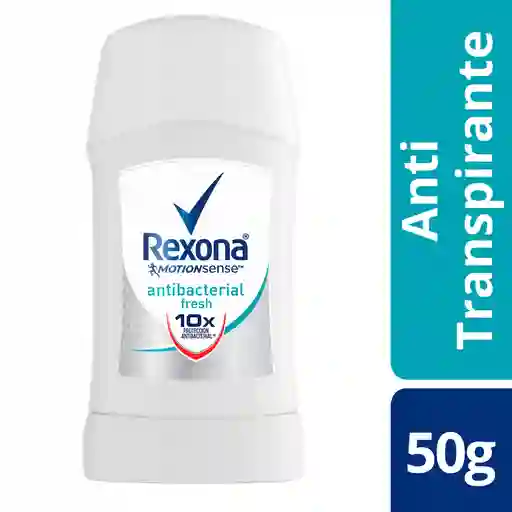 Rexona Antitranspirante Antibacterial Fresh10x en Barra