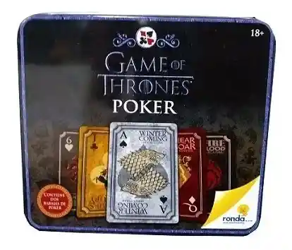 Ronda Juego de Mesa Poker Game Of Thrones