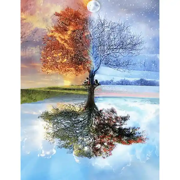 Kit Arte 5d Diamante Seasons