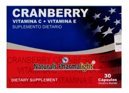Cranberry Suplemento Dietario Vitamina C + Vitamina E