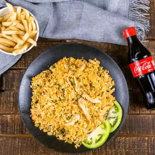 Combo de Arroz con Pollo