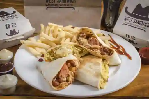 Burritos de Pollo y Ranchero