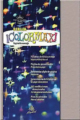 Rvr 1960 Biblia Colormax Platino Efervescente Vinilo