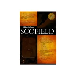 Biblia Scofield Rvr60, Tamaño Personal, Chocolate Oscuro