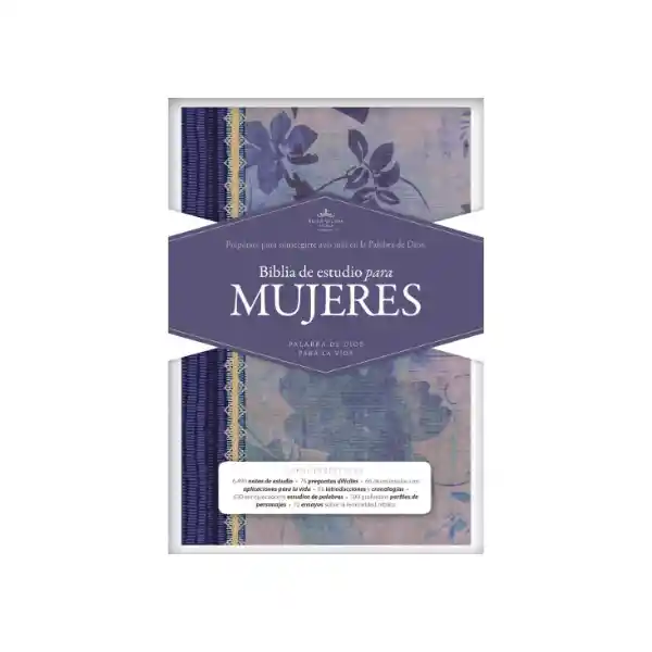 Biblia de Estudio Para Mujeres Azul