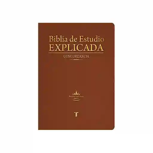 Biblia de Estudio Explicada Rvr60