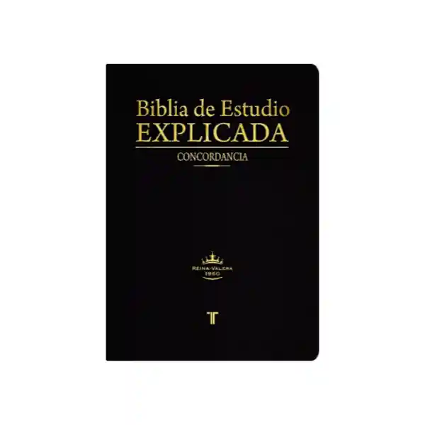 Biblia de Estudio Explicada Negra