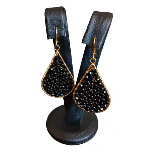 Dacris Aretes Gota Negro