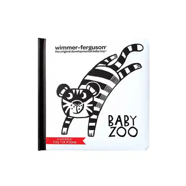 Wimmer Ferguson Libro de Tela de Estímulo Baby Zoo