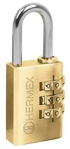 Hermex Candado de Combinación 28 mm