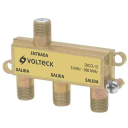 Volteck Divisor Coaxial 3 Salidas