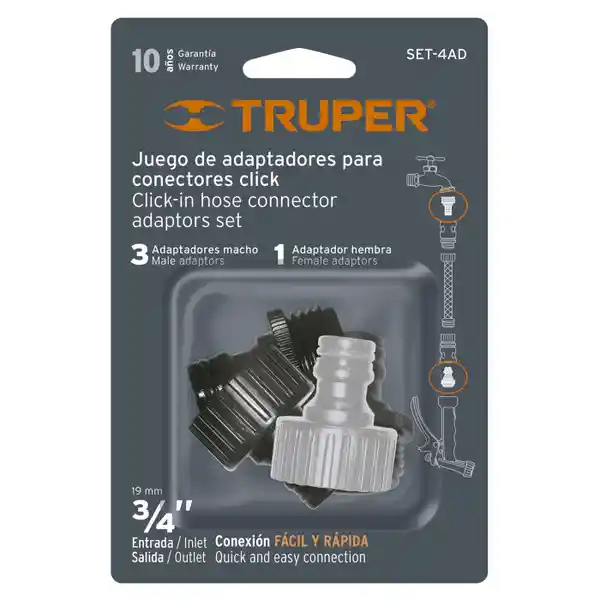 Truper Repuesto de Conector Sistema Click