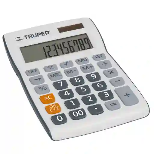 Truper Calculadora de Escritorio 19 cm