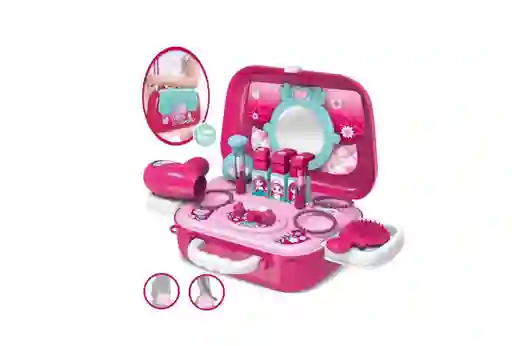 Tocador Set De Belleza Para Niña Con Correa Para Colgar