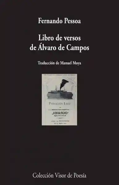 Libro de Versos de Alvaro de Campos - Fernando Pessoa