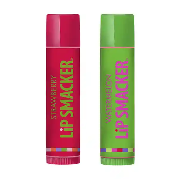 Lip Smacker Bálsamo Labial Fruity Strawberry + Watermelon