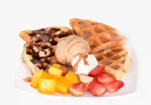 Waffle Mix + Topping