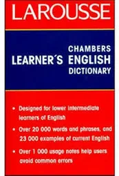 Larousse Learner'S Chambers English Dictionary -