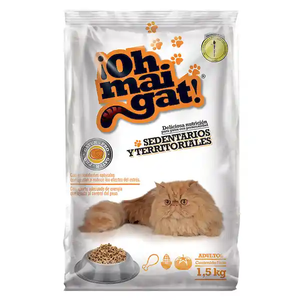 Ohmaigat Alimento Para Gato Sedentarios