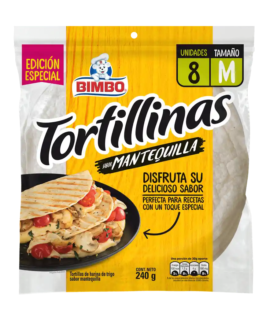 Bimbo Tortillinas