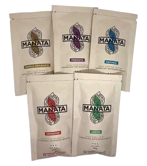 Manata Combo Maní 50g (Surtido x 5)