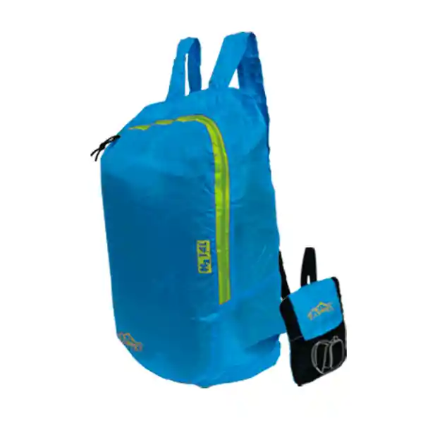 Ecology Mochila Ultra Compacta Impermeable Azul