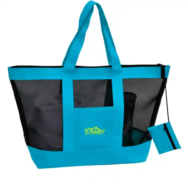 Ecology Bolsos Playeros Para Mujer Maleta Playera Azul