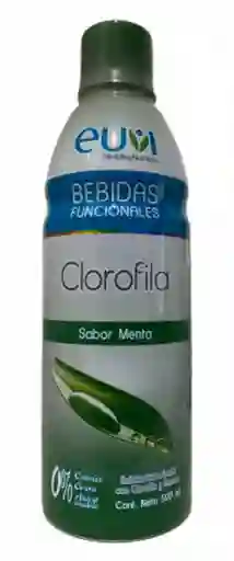 Euvi Bebida Funcional Clorofila Sabor Menta