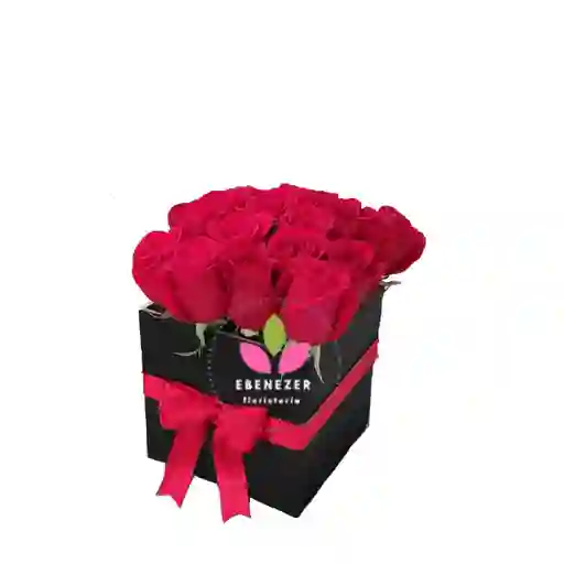 Cubo De Rosas X 16 - Flores En Cali