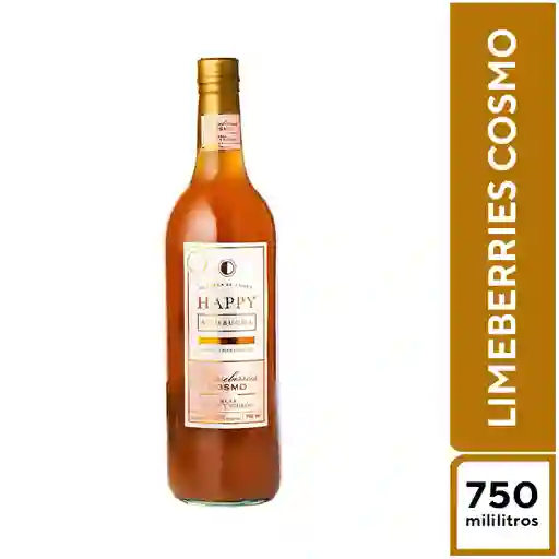 Happy Kombucha Limeberries Cosmo 750 ml