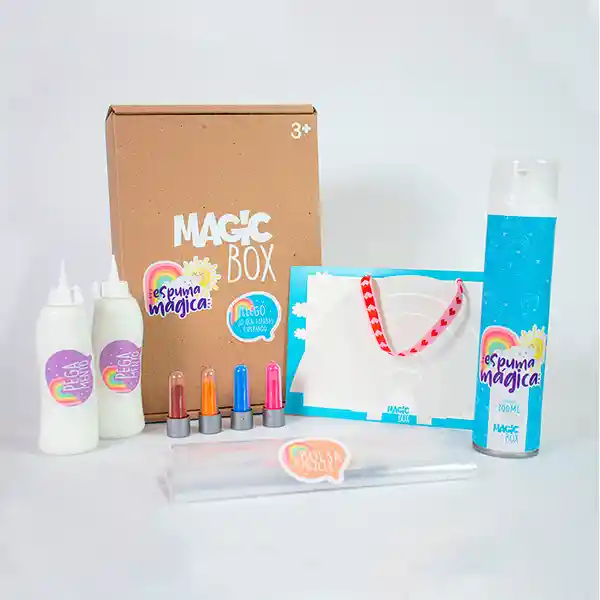 Magic Kids Set Didáctico Box Espuma Mágica