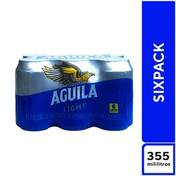 Sixpac Aguila Light Sixpack 355 ml