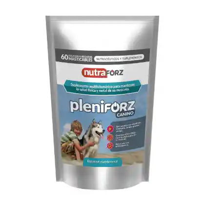 Nutraforz Suplemento Pleniforz Canino Bocados Masticables